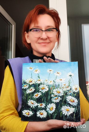 Картина маслом от художника, Ручная работа