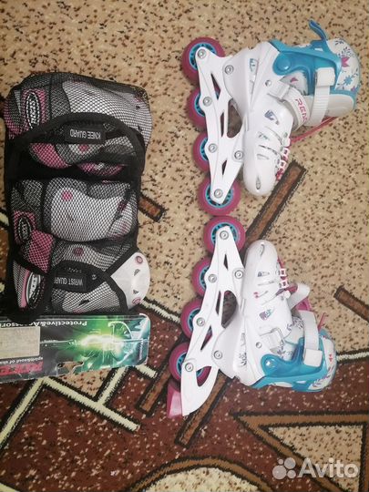 Продам раздвижные ролики для девочки