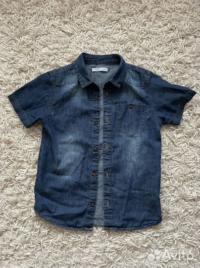 Рубашка джинсовая