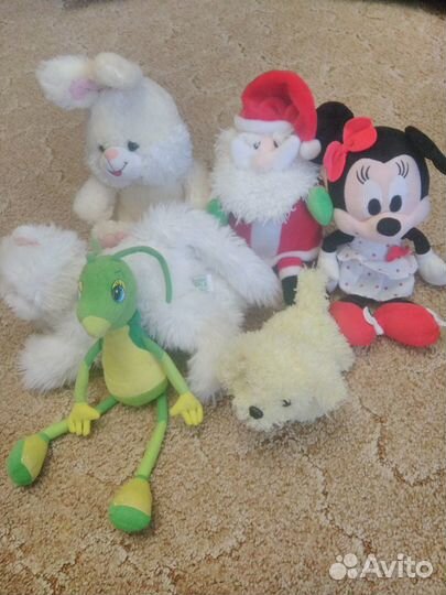 Игрушки мягкие