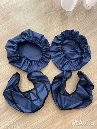 Чехлы на колеса коляски новые