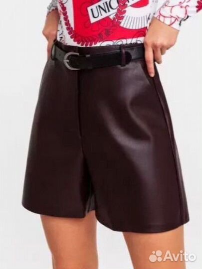 Шорты кожаные befree