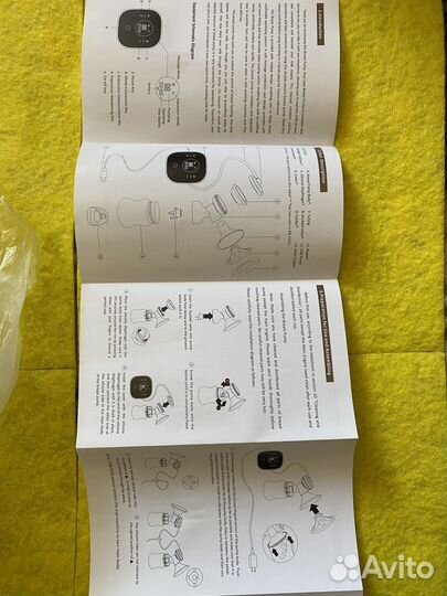 Молокоотсос электрический двойной