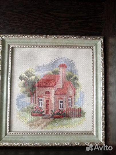 Картина вышитая крестиком