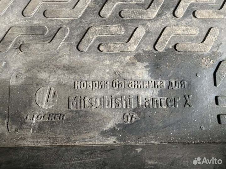 Коврик багажника Mitsubishi Lancer 10 4B11 2008