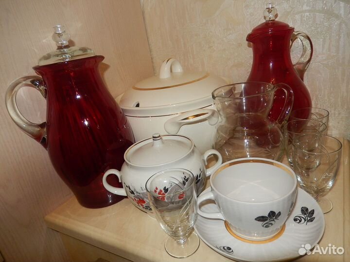 Посуда для сервировки времен СССР