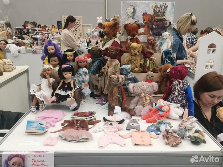 Мишки тедди ручной работы