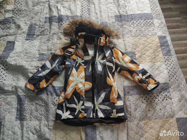 Куртка для девочки зимняя Рейма 116