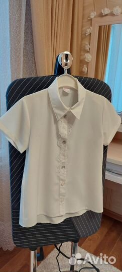 Школьная блузка 140