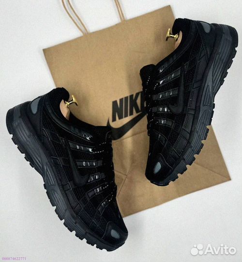 Nike P-6000: черные кроссовки для повседневной жизни