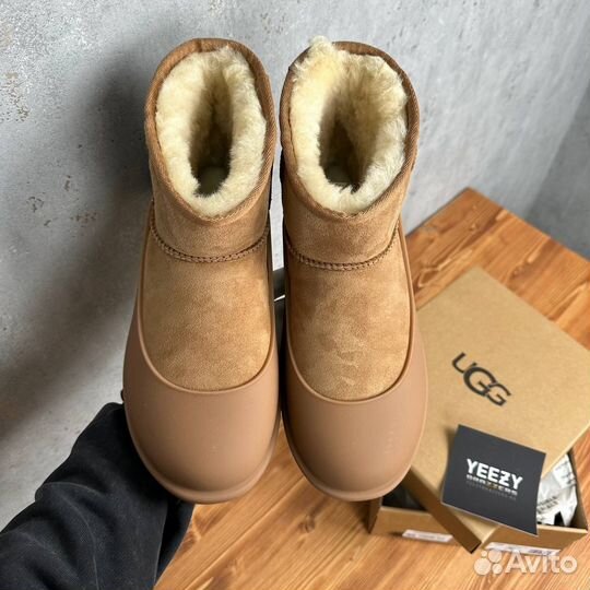 Мужские и Женские Ugg Mini II Chestnut + галоши