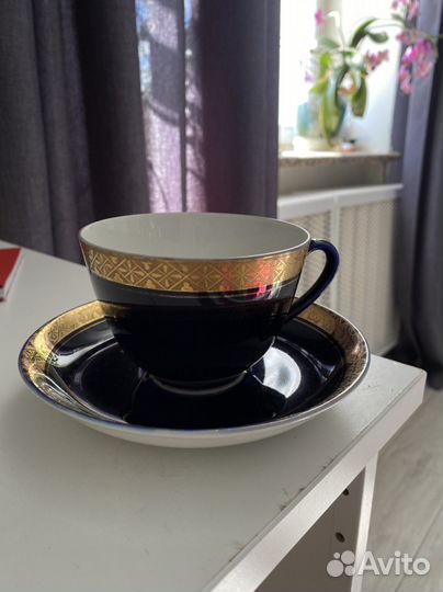 Чайная пара фарфор
