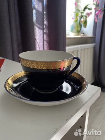 Чайная пара фарфор