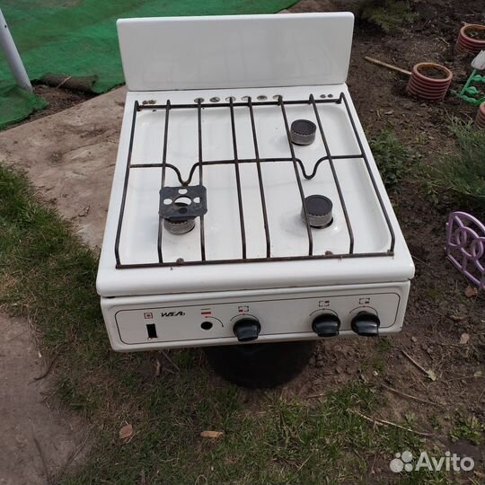 Настольная газовая плита 3 конфорки