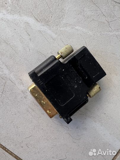 Переходник dvi hdim