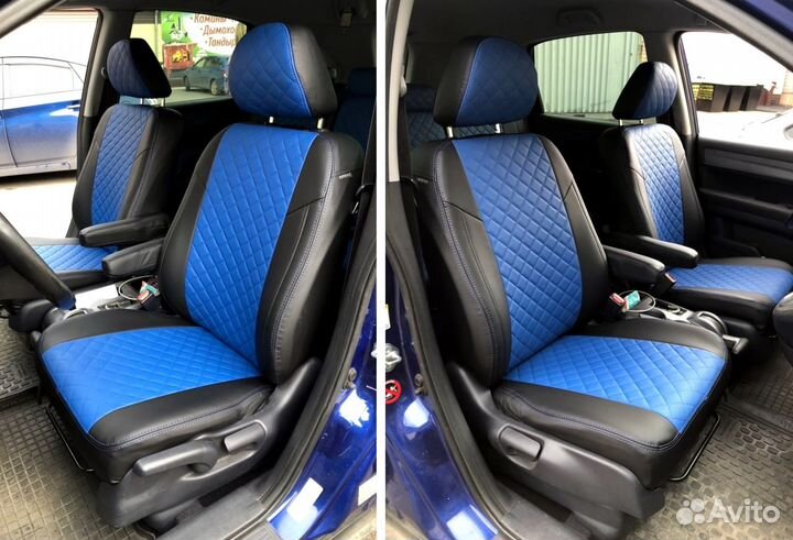 Модельные авто чехлы на заказ (экокожа,алькантара)