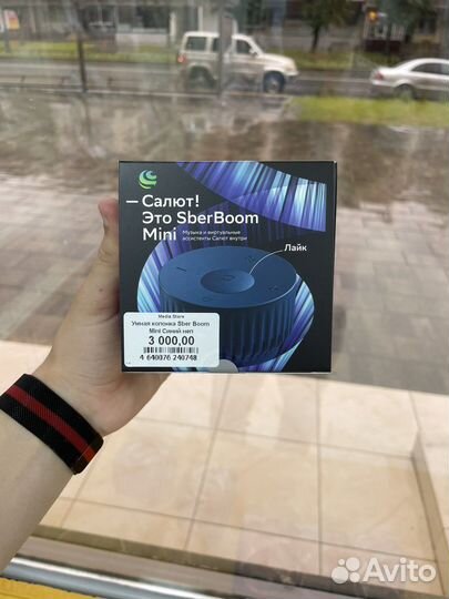 Умная колонка sberboom mini