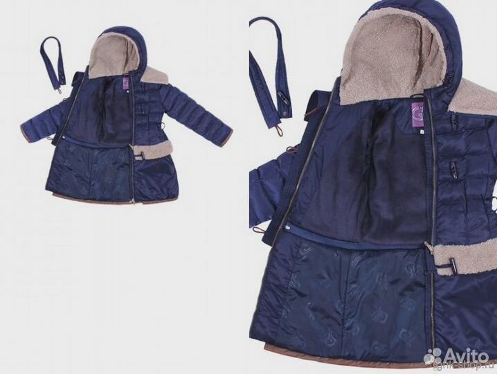 Пальто зимнее