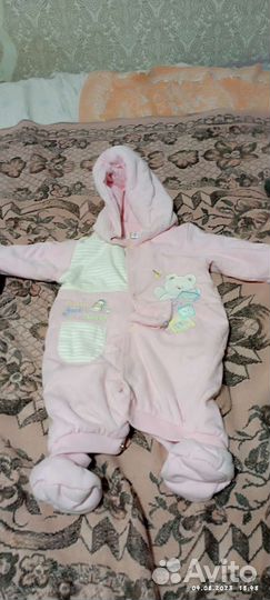 Комбинезон на девочку весенний