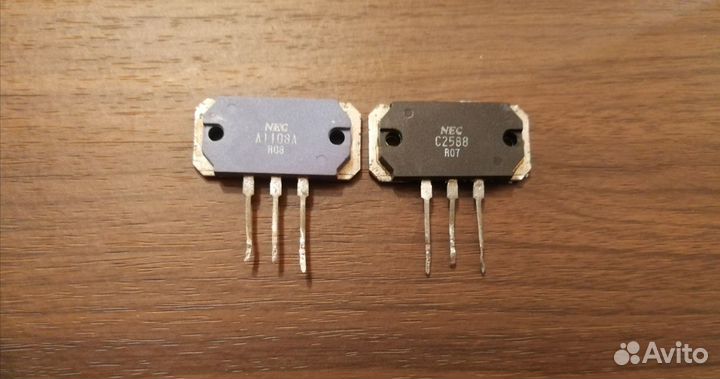 Транзисторы NEC A1108A, NEC C2588
