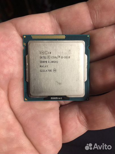 Процессор intel core i5 3550