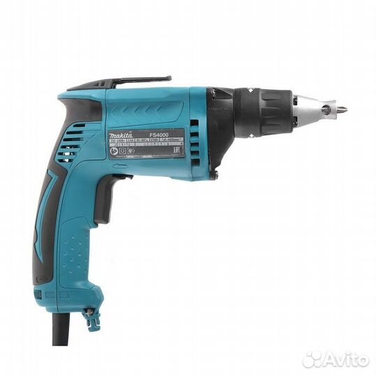 Дрель-шуруповерт сетевая Makita FS4000, 6мм, 0,57кВт, 16Нм, реверс, 0-4000 об/мин