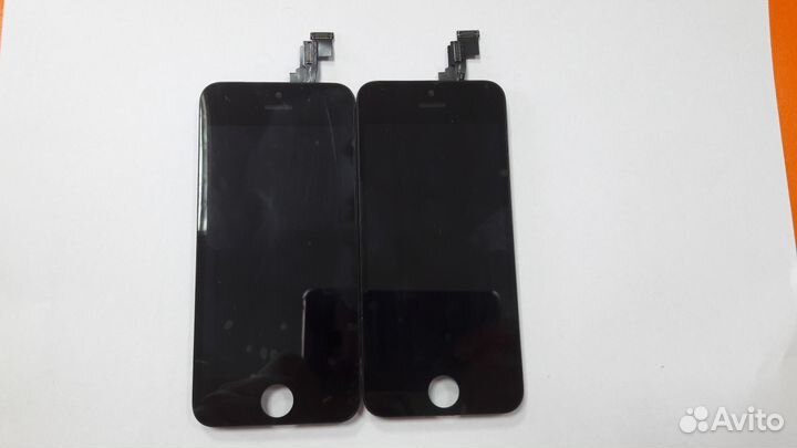 Экран на iPhone 5S AAA качеством Черный