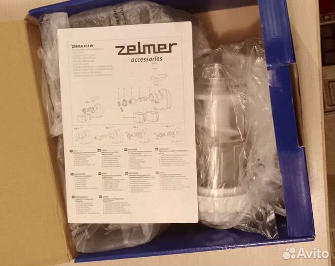 Насадка/соковыжималка zmma101W мясорубка zelmer