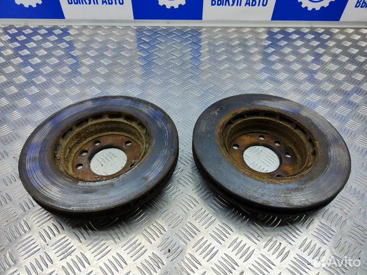 Диск тормозной передний Volkswagen Touareg 3.6 BHK