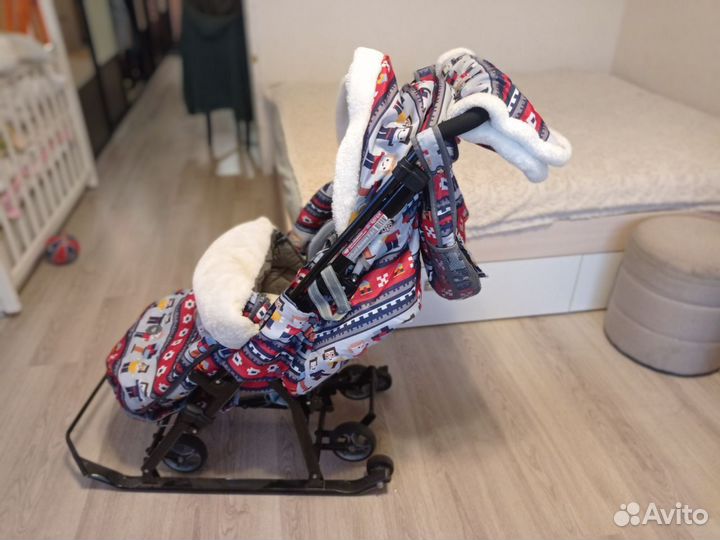 Санки-коляска Ника