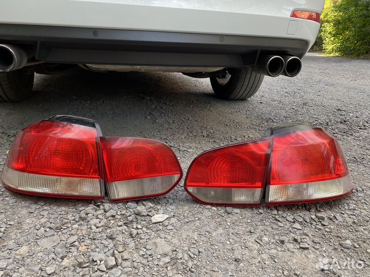 Задние фонари volkswagen golf 6 hella