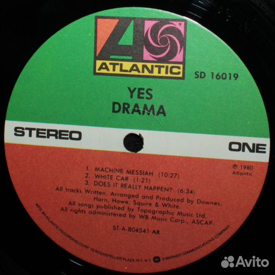 Yes / Drama (LP)