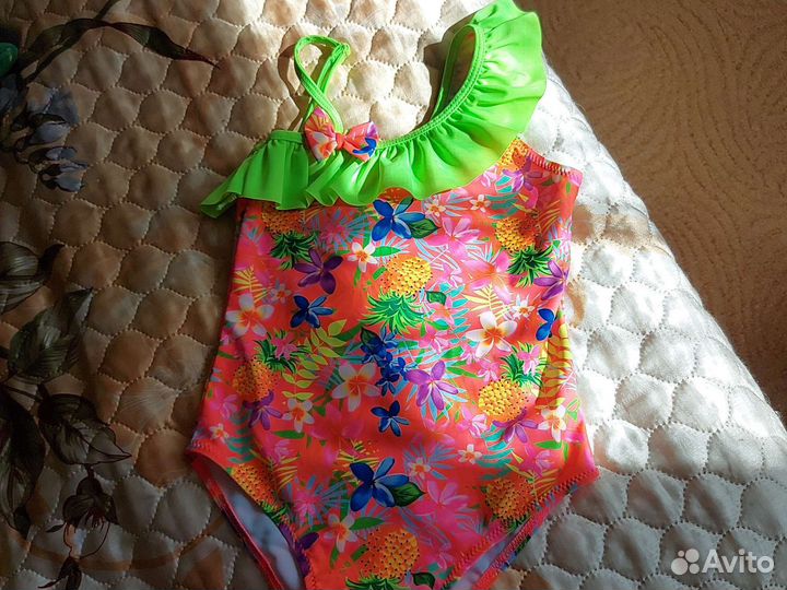 Купальник новый детский+аквашузы