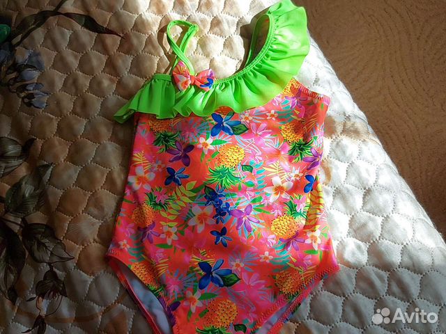 Купальник новый детский+аквашузы