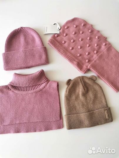 Капор Reserved шапочка Zara HM 1-3года