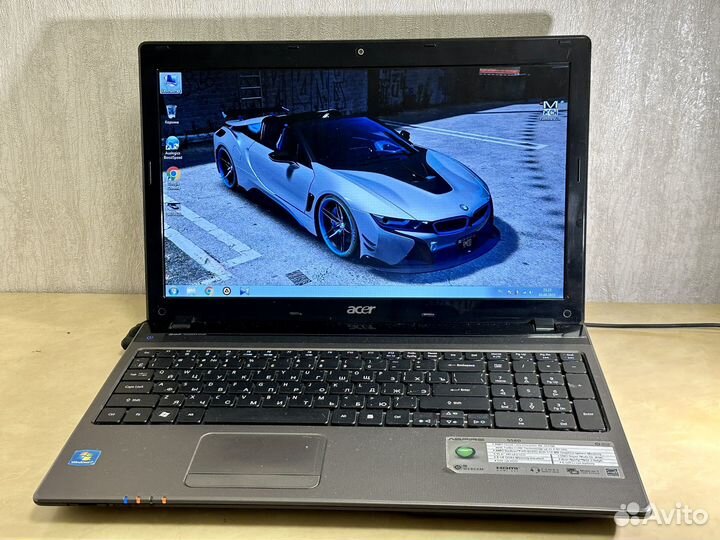 Мощный ноутбук Acer 8GB/500GB/4ядра