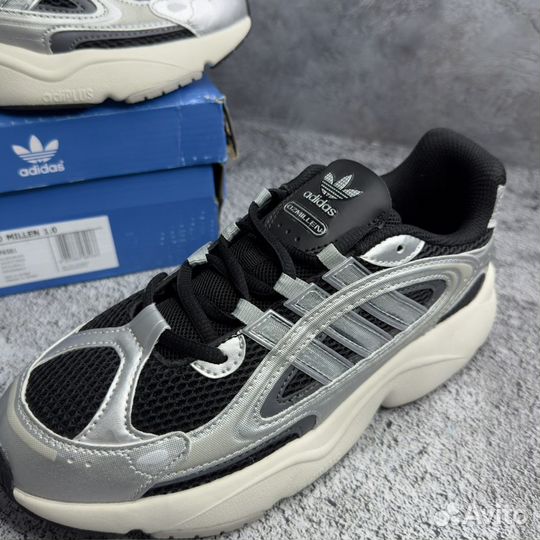 Кроссовки adidas ozmillen серые