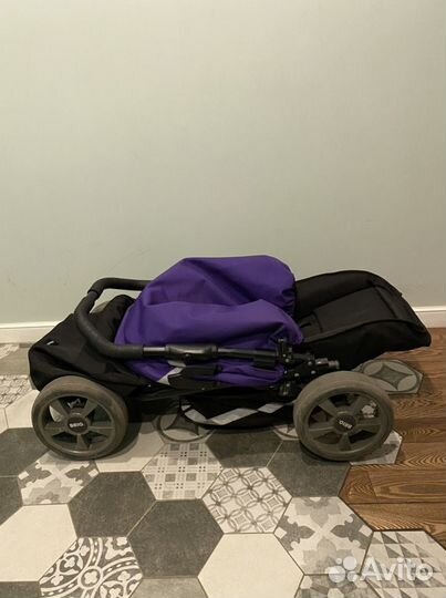 Детская коляска + конверт и рукавицы (Brio Race)