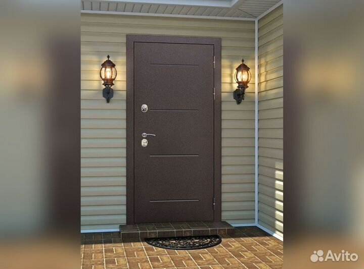 Входная дверь металлическая с достакой