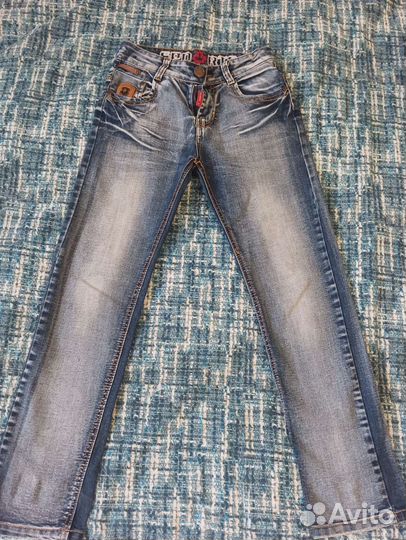 Джинсы для подростка 134 размер