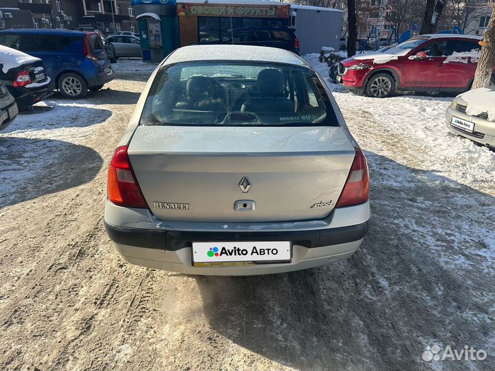 Renault Symbol 1.4 МТ, 2003, 250 000 км