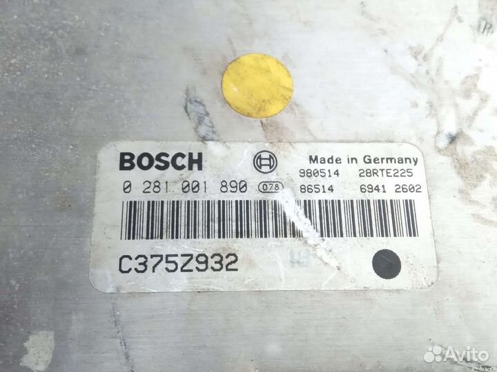 Блок управления двигателем Alfa Romeo 156