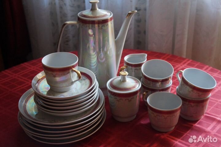Чайные, кофейные и столовый сервизы