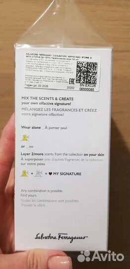 Парфюмерная вода Salvatore Ferragamo