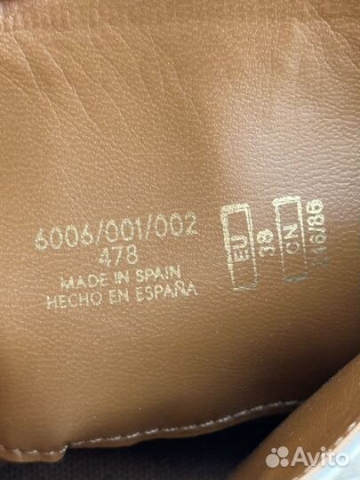 Сапоги Zara 38 новые натуральная кожа