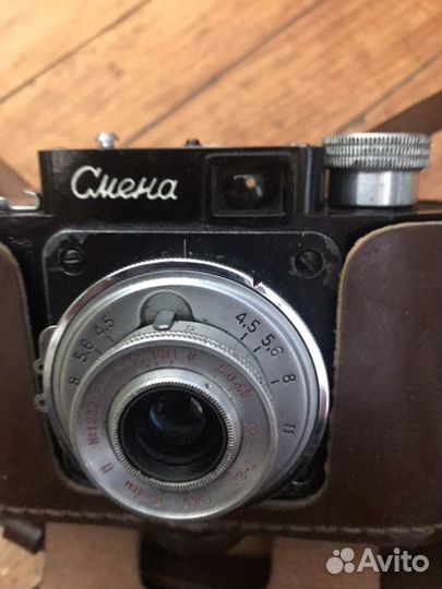 Фотоаппарат Смена рабочий в чехле