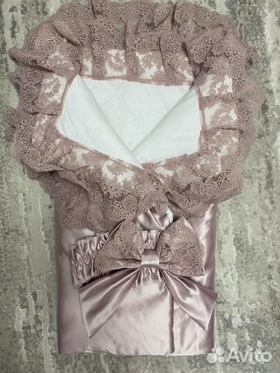 Конверт на выписку для девочки весна