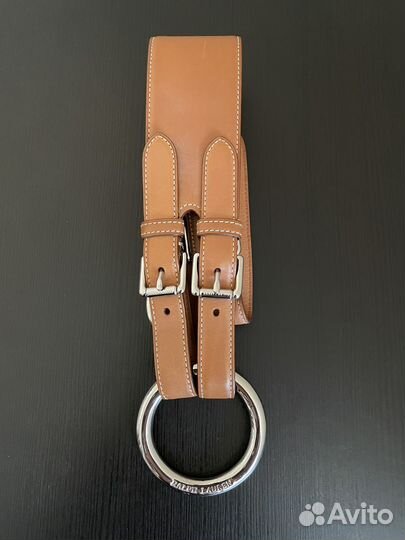 Ремень кожаный женский Ralph Lauren оригинал