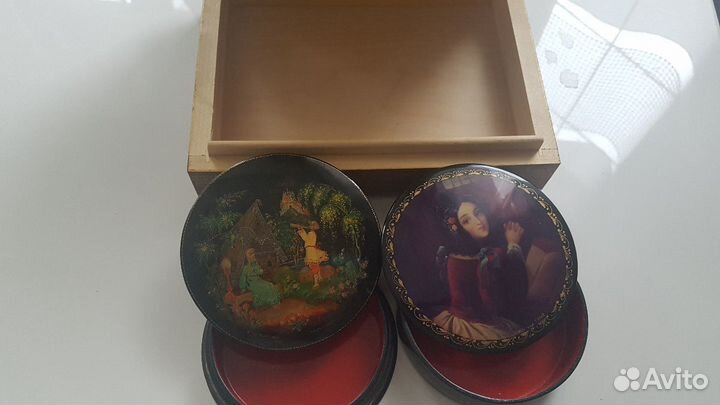 Шкатулки Палех Федоскино Жестово