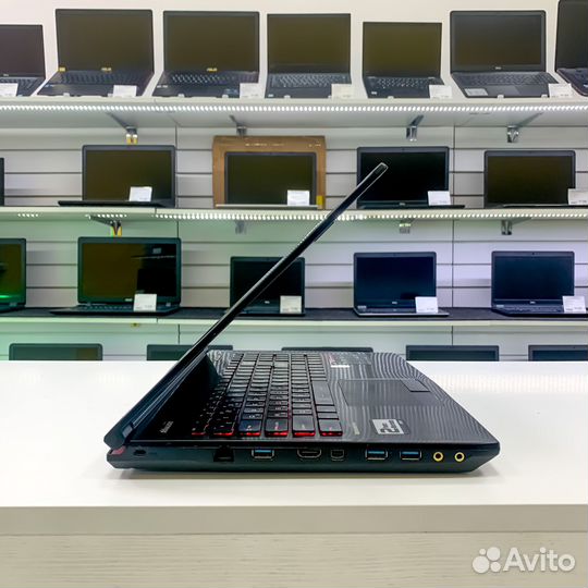 Игровой ноутбук MSI i7/GeForce/16RAM/SSD+HDD